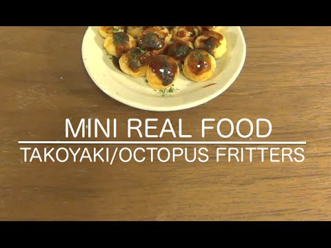 [音フェチ]ミニたこ焼き[ASMR]Let's cook Miniature"Octopus fritters/Takoyaki"타코야키 [JAPAN]