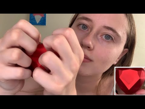 ASMR w/ Jewelry Holder: Nail Tapping, Scratching, Rubbing, Tracing, Tongue Clicking, Light Trigger!