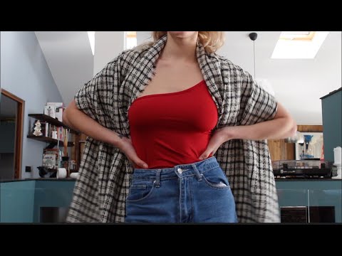 (ASMR) YOINS try on clothing Haul!⭐ (fabric sounds & Whispers)