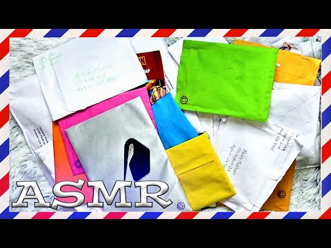 ASMR: Opening, Tearing/Ripping Water Damaged Mail (No Talking, Paper Sounds, Paper Crinkles)