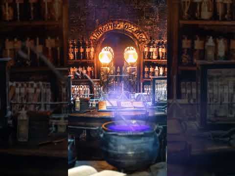 Hogwarts Potions Classroom ◈ #shorts Harry Potter inspired Ambience |