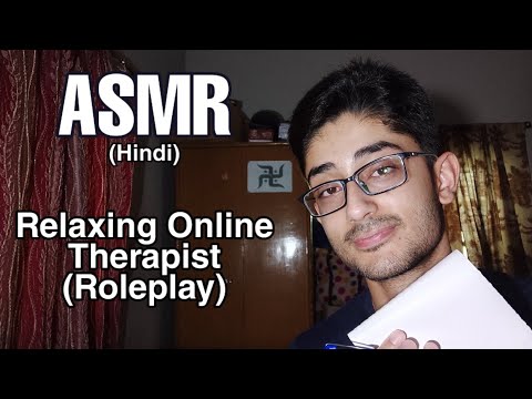 ASMR Hindi Roleplay 💙 Relaxing Online Therapy Session