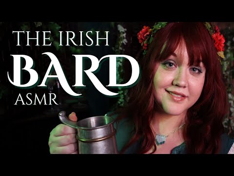 ASMR The Irish Bard 🍀 Soft Singing in a Fantasy Tavern (ASMR Fantasy Ambiance, Lullabies)