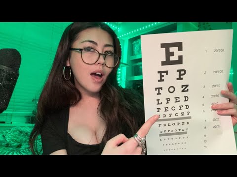 MOST TINGLY✨ eye exam you’ll watch!👩🏻‍⚕️(Fast & aggressive) CHAOTIC!! - ASMR