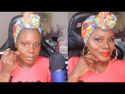 ITS TOO HOT TO WEAR A WIG MOOD CHANGER ASMR MAKEUP TUTORIAL