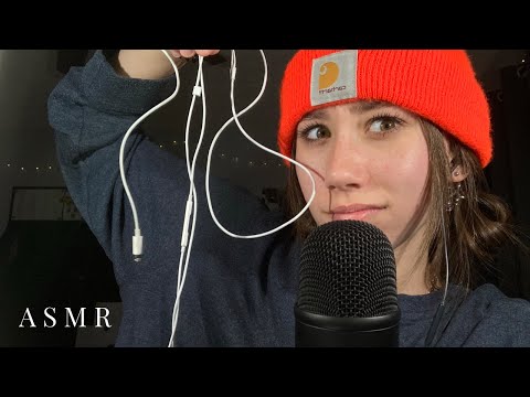 ASMR with 3 different mics! (fast and aggressive)