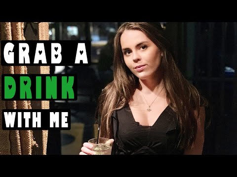 ASMR - Grab a Drink with Me at a Local Bar in Sweden  🍾