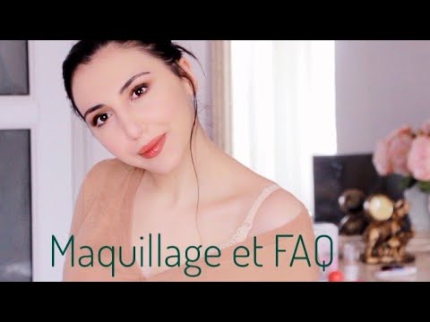 Maquillage Naturel et FAQ - France, français, travail, en couple ? [Missasmr Français] Voix Douce