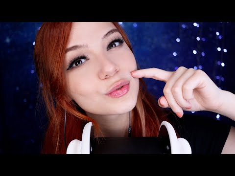 ASMR 💤 Soft Mouth Sounds for your Sleep 😚 (w. Inaudible Whispers and Ear Blowing)
