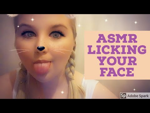 ASMR Lens Licking | Licking Your Face (Trigger words & Personal Attention)