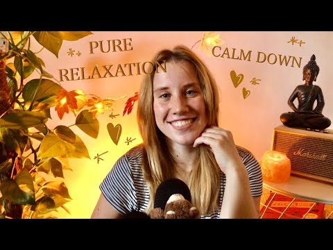 Random Talk über Stress & Positive Affirmationen 💖| German ASMR | Tapping, Scratching