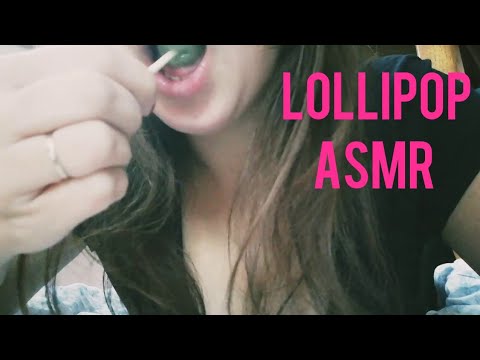 Asmr Lollipop licking and sucking 🍭