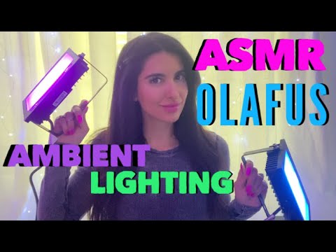 ASMR Olafus Unboxing Haul & Review Collaboration | Ambient Lighting (Whispered)💡💎💖💙💜♥️💛💚🧡 💖💎💡