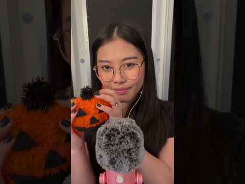 Helping You Sleep With SPOOKY Tingles 🎃😴 #asmr #shorts