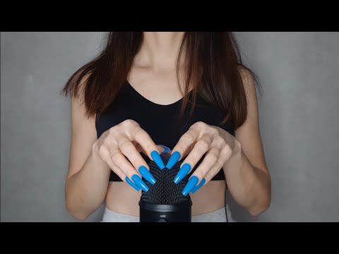Best Intensive Fast Mic Scratching Long Nails No Talking