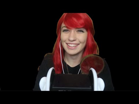 Fast tapping ASMR random objects for relaxation (no talking, red wig, looped)