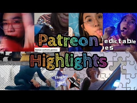 ASMR PATREON HIGHLIGHTS - GIANTESS & MOUTH SOUNDS PREVIEWS 🌟👄 (March 2023)