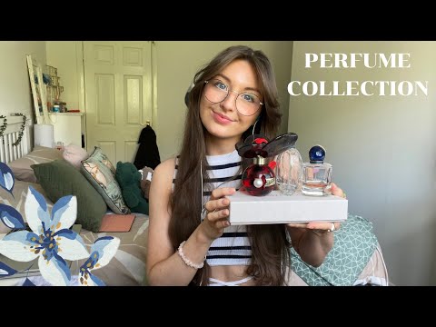 ASMR Perfume collection🌷 (glass tapping, rambles, liquid sounds)
