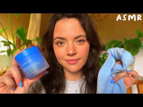 ASMR Pampering You | skincare, scalp massage, hairbrushing, personal attention [layered sounds]