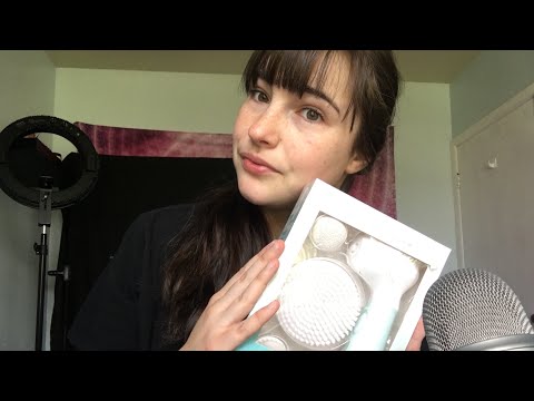 ASMR| REVIEWING DUVOLLE RADIANCE SPIN CARE SYSTEM | My Skin Care Routine
