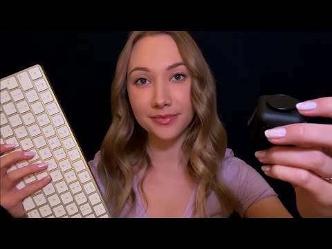 ASMR Pressing Buttons (Clicking, Fidgeting, Typing)