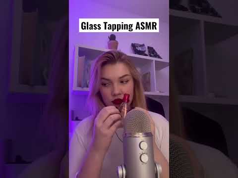 Glass Tapping ASMR  #asmr #asmrshorts #asmrsounds #asmrvideo #relax #shorts #tapping