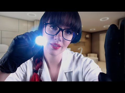 [ASMR] Extremely Relaxing Facial Exam ~ Doctor Roleplay w/ Layered Sounds and Personal Attention