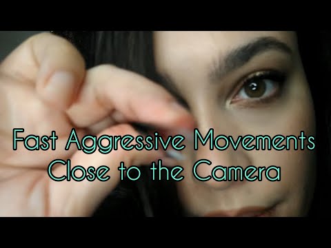 Fast Aggressive ASMR | Lofi Close Up Personal Attention | Chaotic & Unpredictable