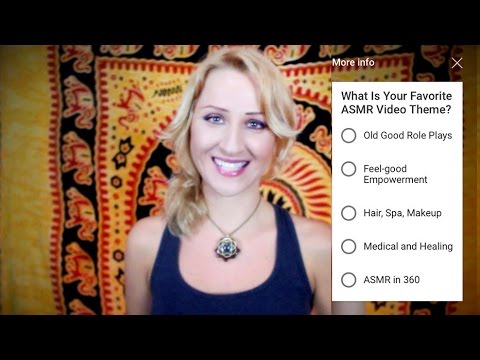 What Is Your Favorite ASMR Video Theme? Poll | Real Time Results | Normal Voice