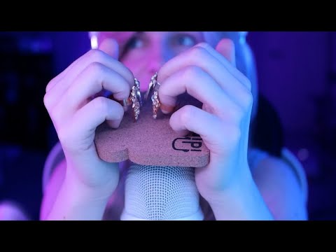 ASMR Cork Tapping and Mouth Sounds (Fast Tapping, Tapping with Echo, ASMR Mouth Sounds)