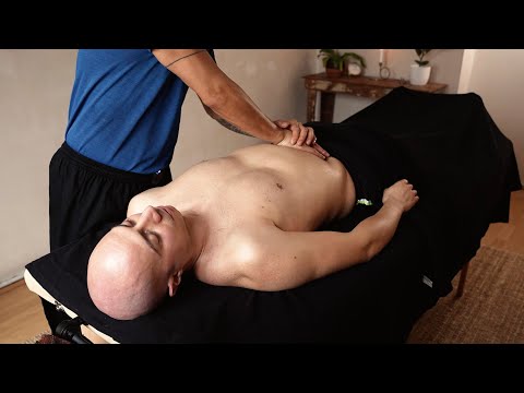 85 min of Martial Arts Massage with Meditative Discourse | LONG ASMR