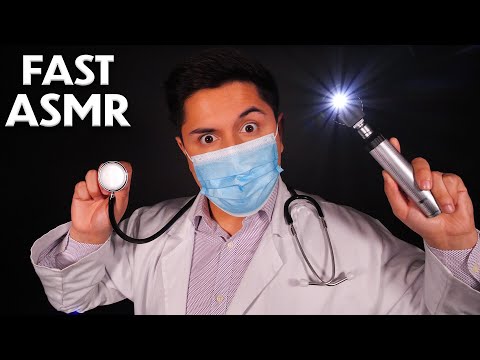 ASMR | The FASTEST Cranial Nerve Exam in the WORLD (eyes, ears, nose, & MORE)