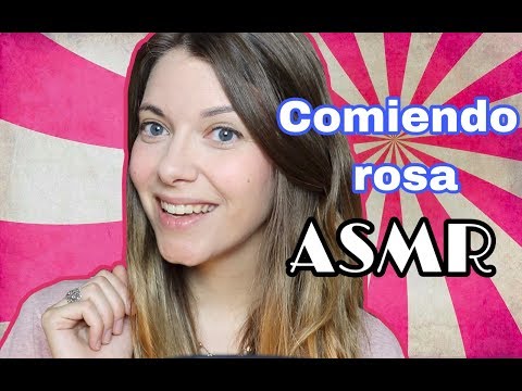 Comiendo ROSA | Love ASMR | Ana Muñoz | @anna.m.sanz