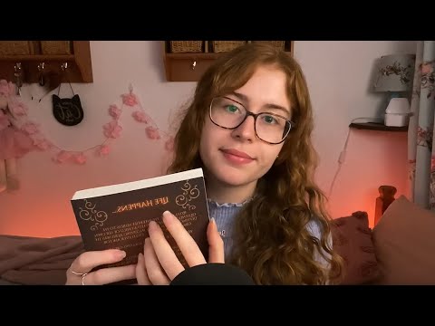 ASMR - Book Gripping & Scratch Tapping