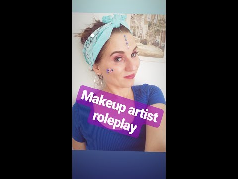 ASMR Makeup artist ROLEPLAY