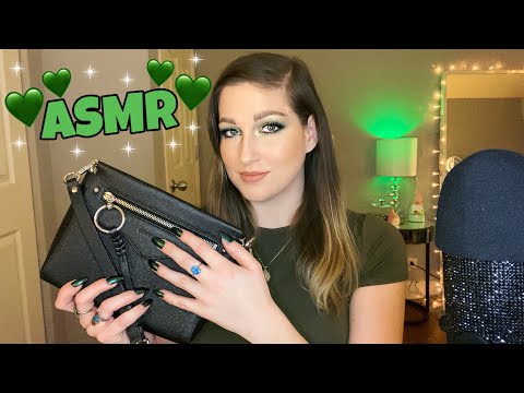 ASMR | Purse Sounds | Whispers, Scratching, & Tapping