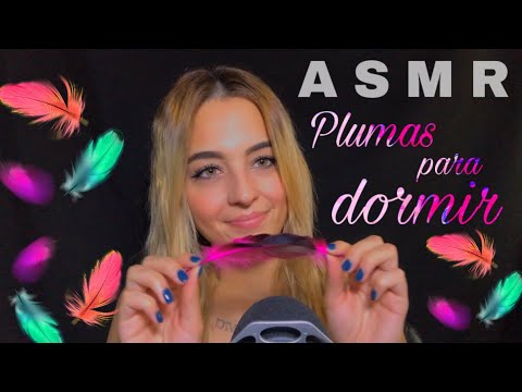 ASMR para DORMIR con plumas 🥰 | ASMR Español