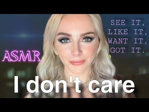 ASMR Chitchat HOW to NOT care what people think 💭 😴 Be in your own energy ❤️🙏