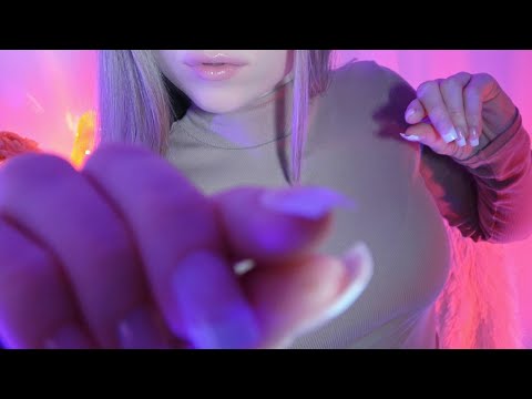 ASMR Plucking Negative Energy (Hypnosis for Sleep, Layered Sounds, Hand Movements, Close Up Whispers