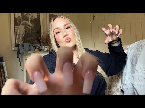 ASMR LOTS of hand movements, nail tapping, & hand sounds 💅🏼