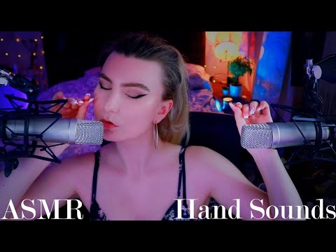 ASMR Hand Sounds - Fast and Slow Hand Sounds For Full Body Relaxation