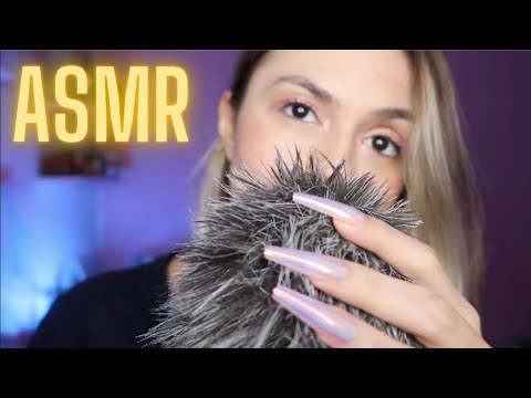 ASMR: Te arrepiando com UNHAS GIGANTES