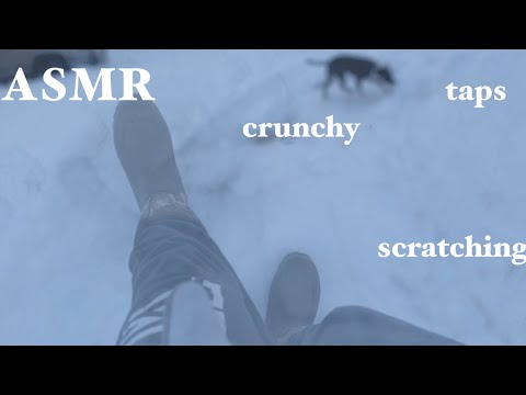 ASMR Crunchy Snow/Ice ❄️