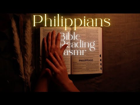 Bible ASMR - Whispering Philippians (with music option)
