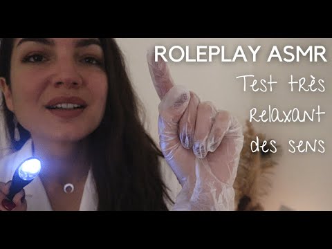 ASMR ROLEPLAY * TEST ULTRA RELAXANT DES SENS