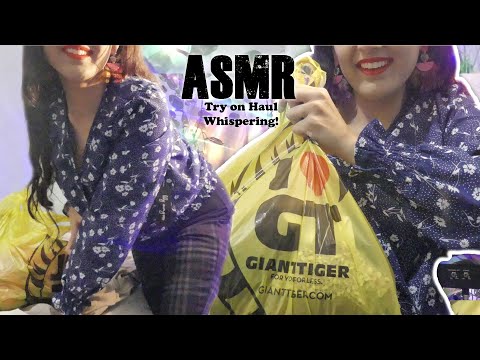 ASMR Try On Clothing Haul Whisper (Soft Spoken) - 3DIO BINAURAL ♡ ♡♡♡ - REQUESTED 💗