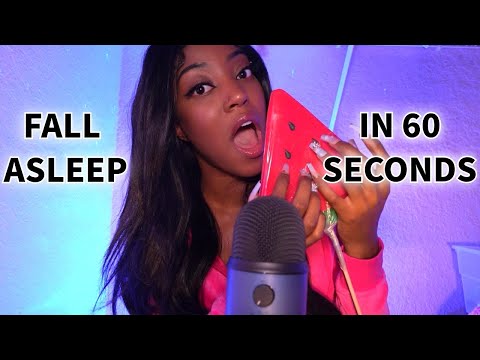 YOU WILL FALL ASLEEP IN 60 SECONDS OR LESS! ASMR