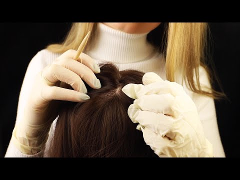 ASMR | Scalp Check (SeSo: no talking, personal attention, gloves...)