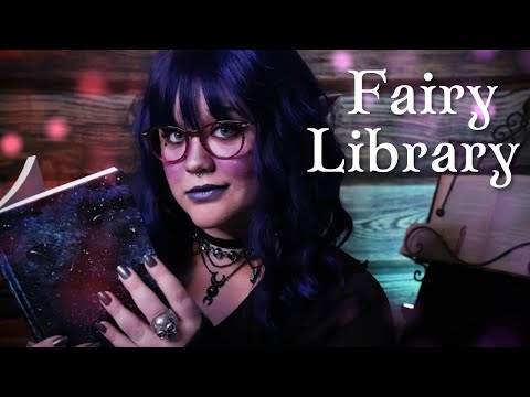 ASMR Fairy Library Roleplay! 🧚‍♀️✨📚 Fairy Helps You Research Humans?? 👀