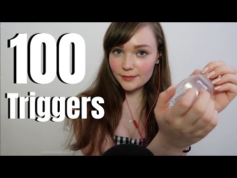 ASMR 100 TRIGGERS IN 8 MINUTES